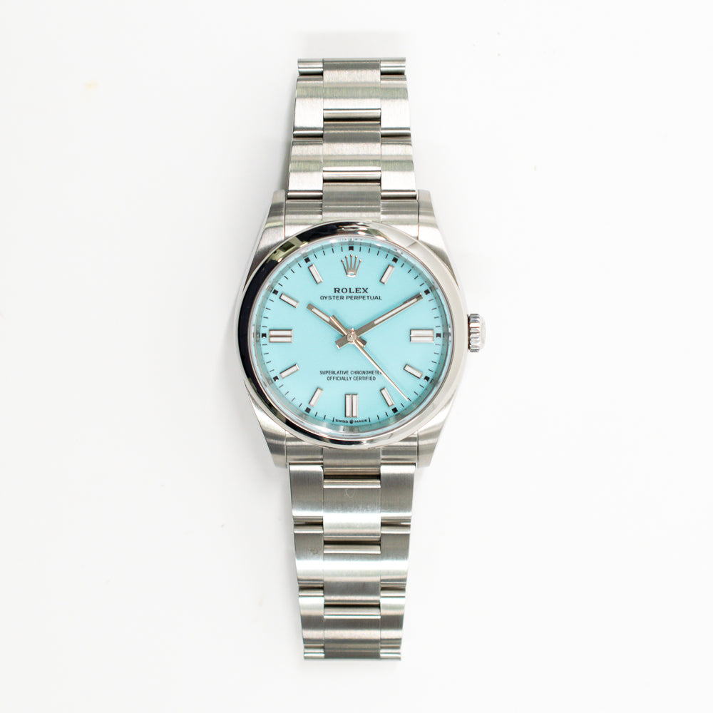 Rolex Oyster Perpetual "Tiffany Blue"