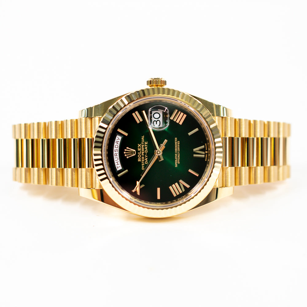 Rolex Day-Date "Green Ombré"