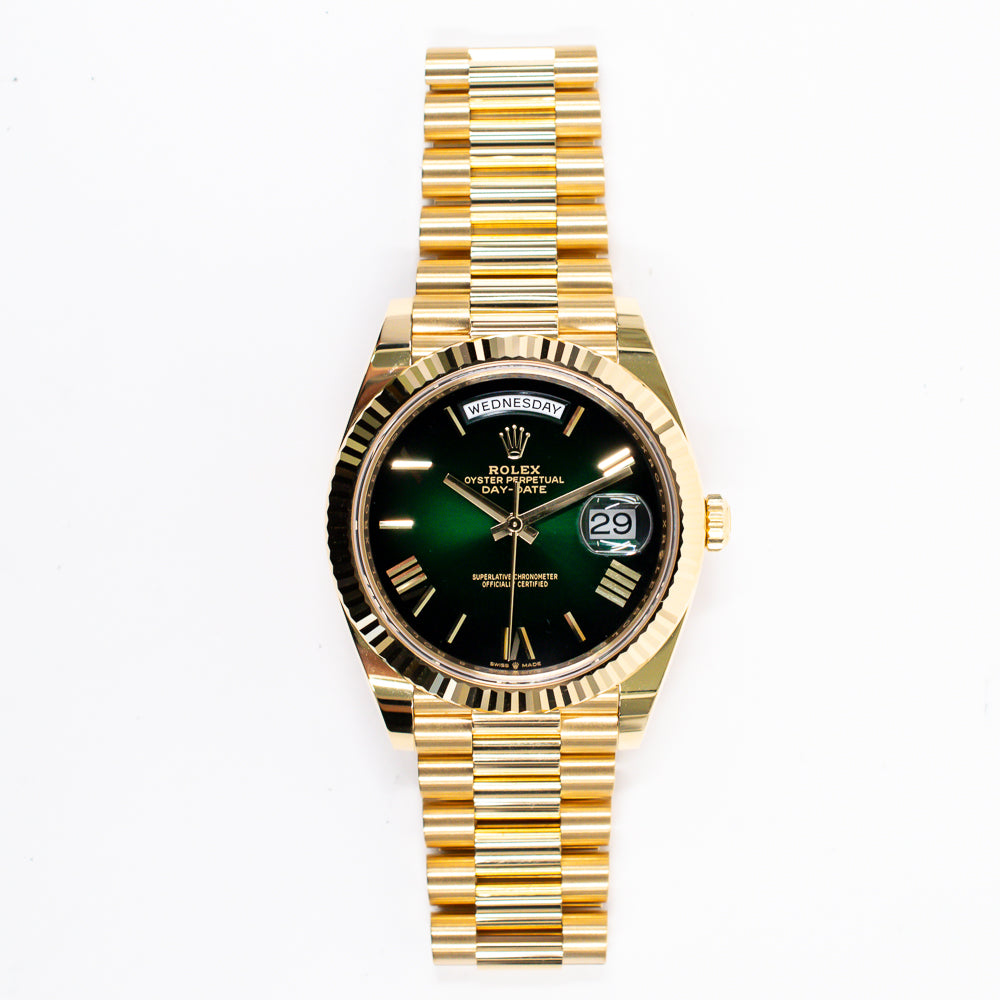 Rolex Day-Date "Green Ombré"