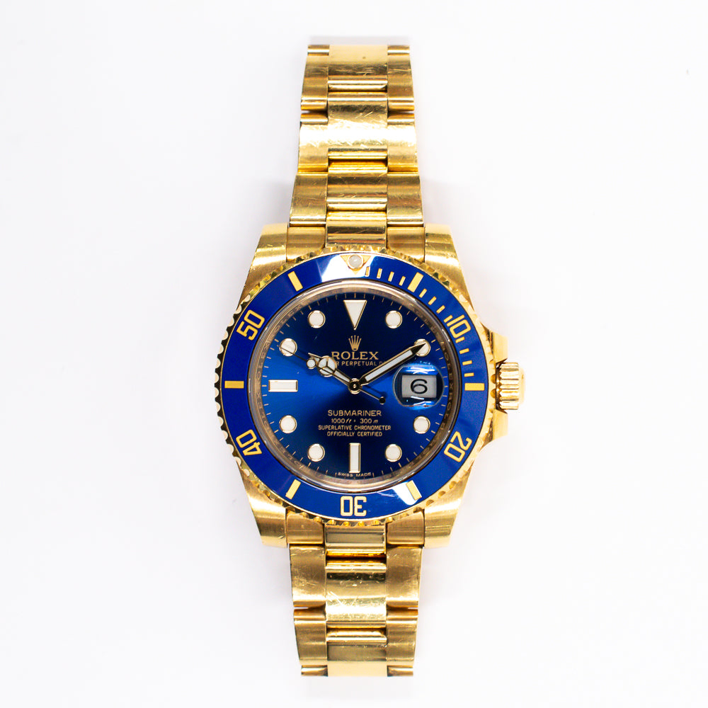 Rolex Submariner 18k "Bluesy"