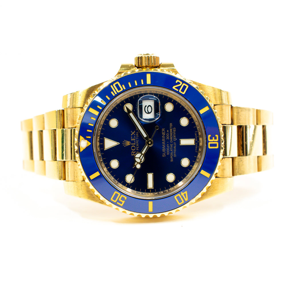Rolex Submariner 18k "Bluesy"