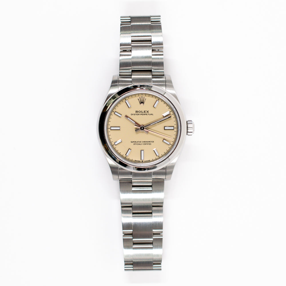Rolex Oyster Perpetual "Beige Dial"