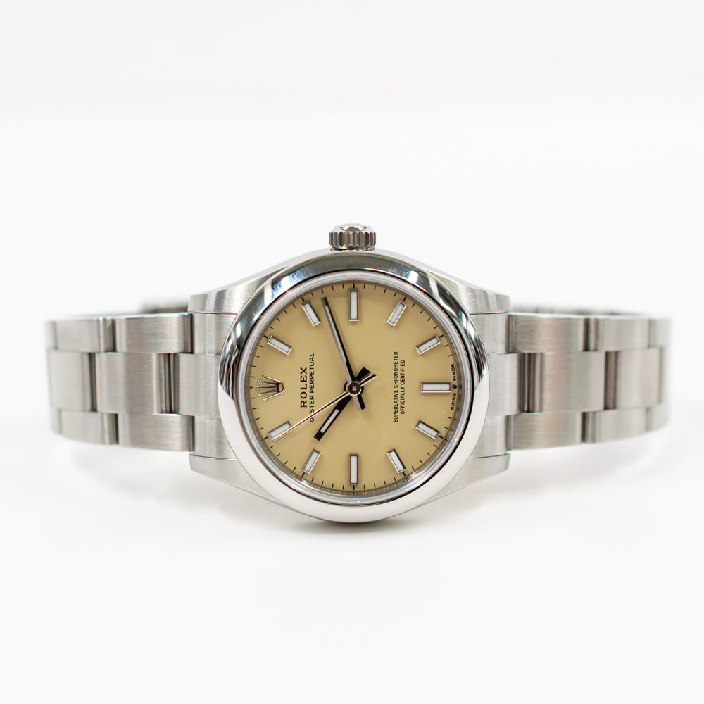 Rolex Oyster Perpetual "Beige Dial"